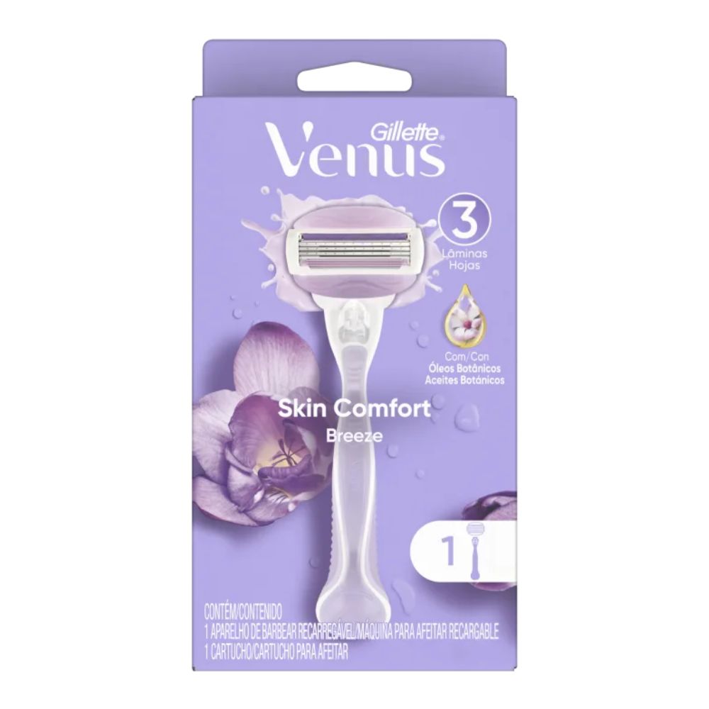 Venus Maquina Para Afeitar Skin Confort 1 Und