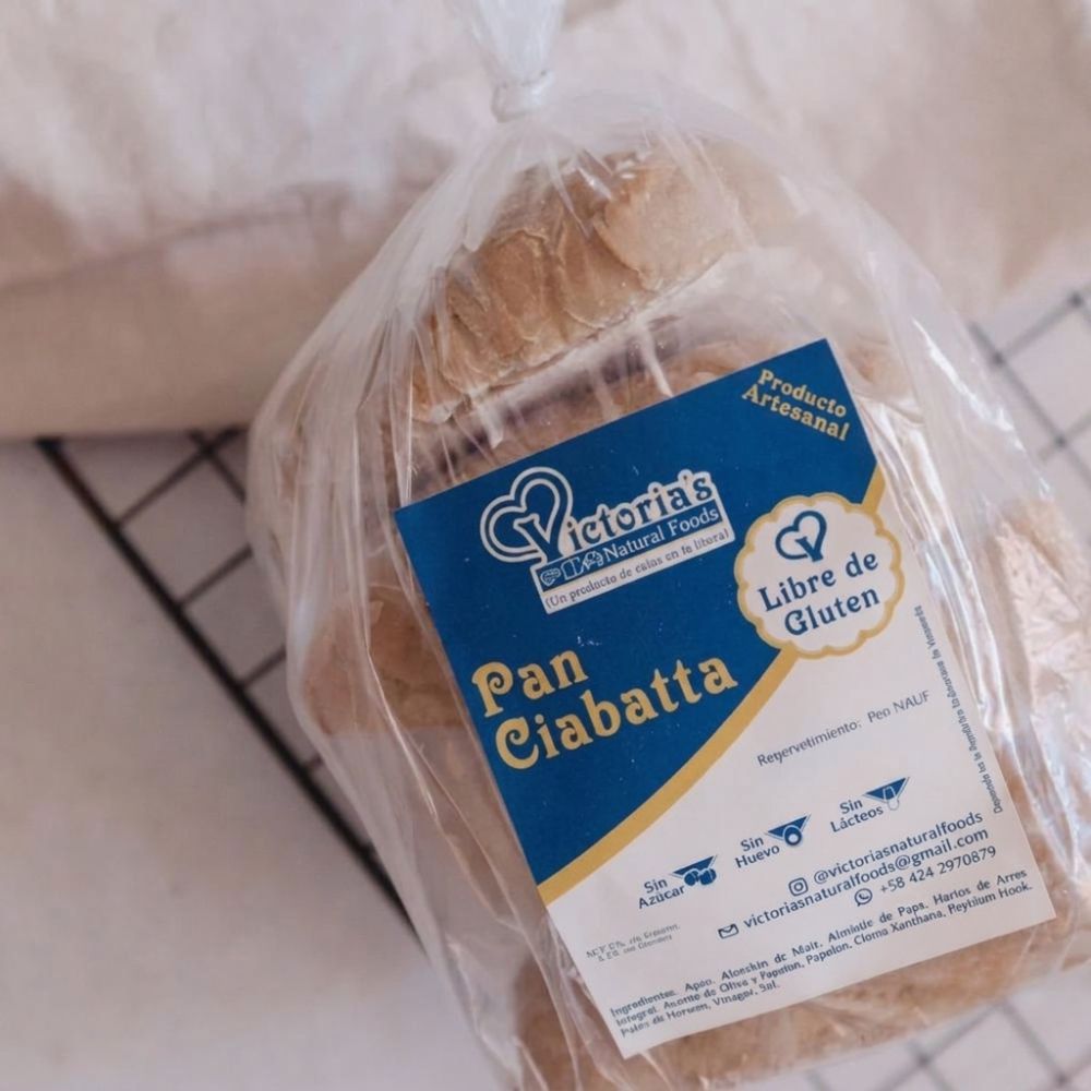 Victoria's Natural Food Pan Ciabatta 600 gr