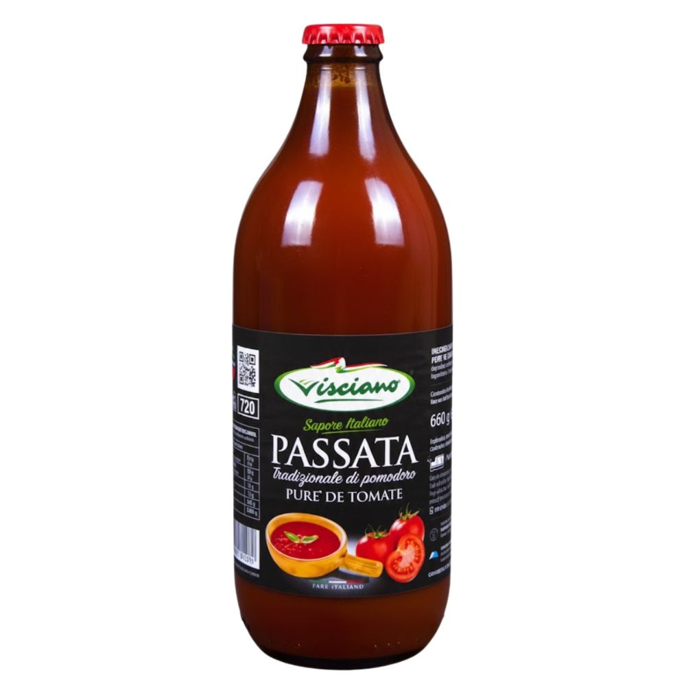 Visciano Sapore Italiano Passata Di Pomodoro Tradicional 660gr