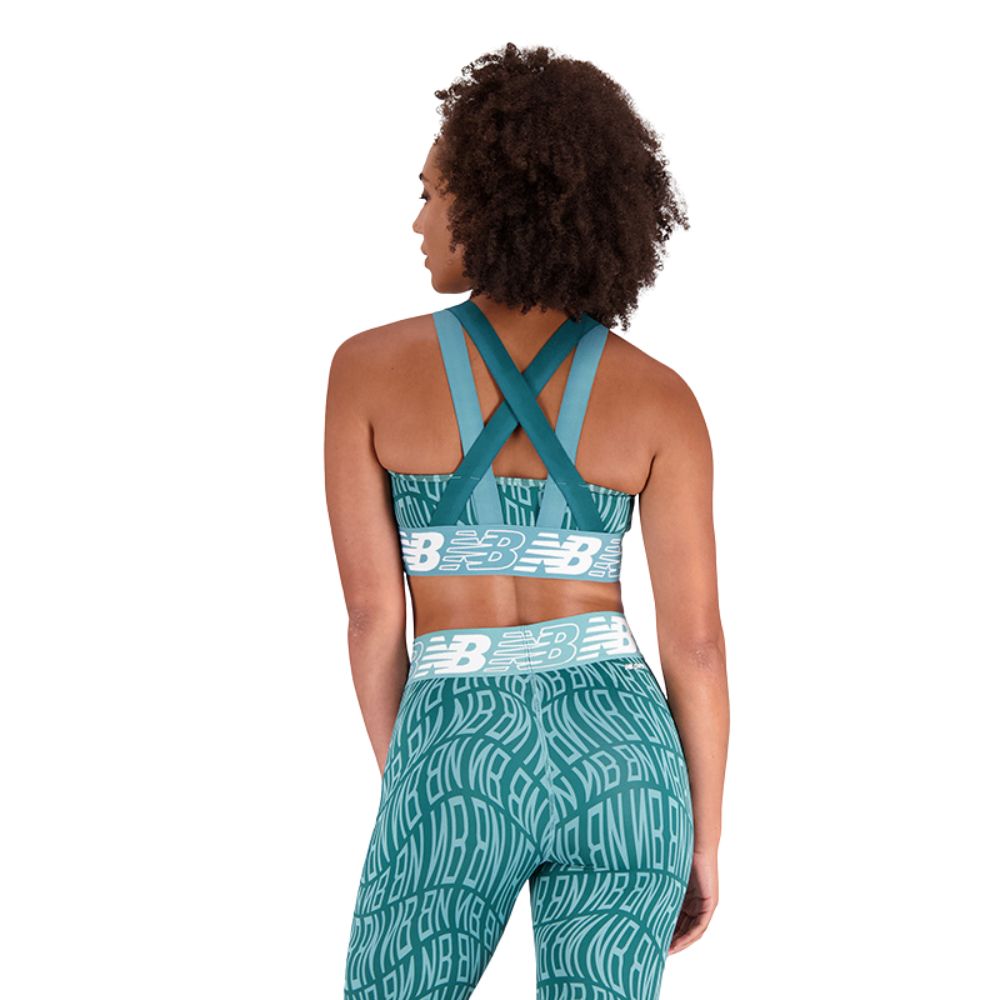 New Balance Top Relentless Printed Para Damas