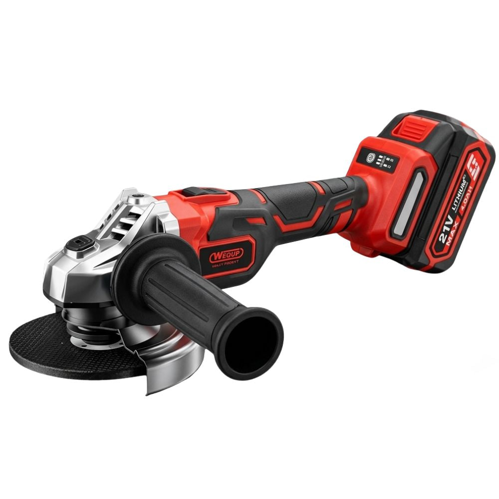 Wequp Esmeril Angular Inalámbrico (21V-115mm)