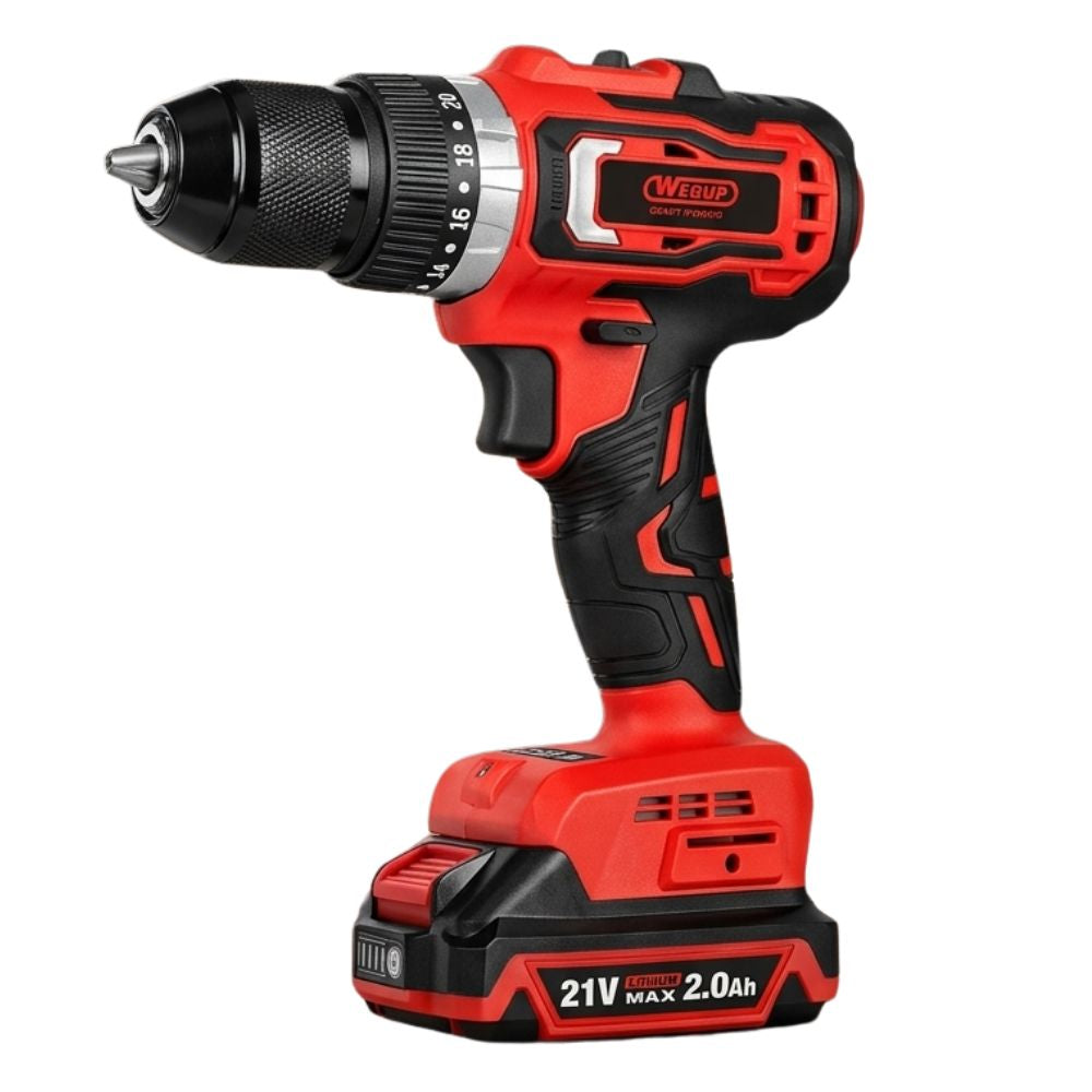 Wequp Taladro Inalámbrico 1/2" (21V-70N.m)