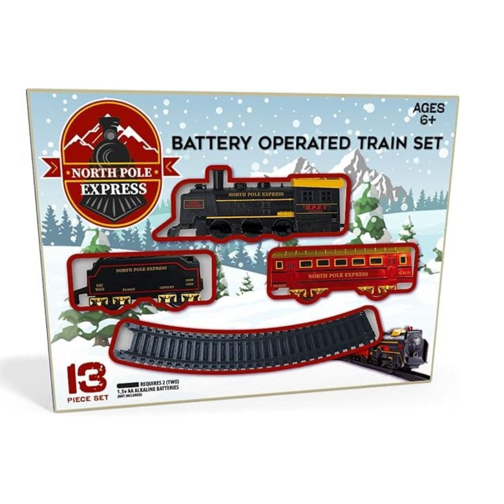 Tren Set 13 Pzs 6+ Well Played North Pole Express