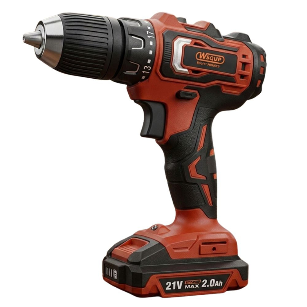 Wequp Taladro Inalambrico 3/8"(21V-45N.m)