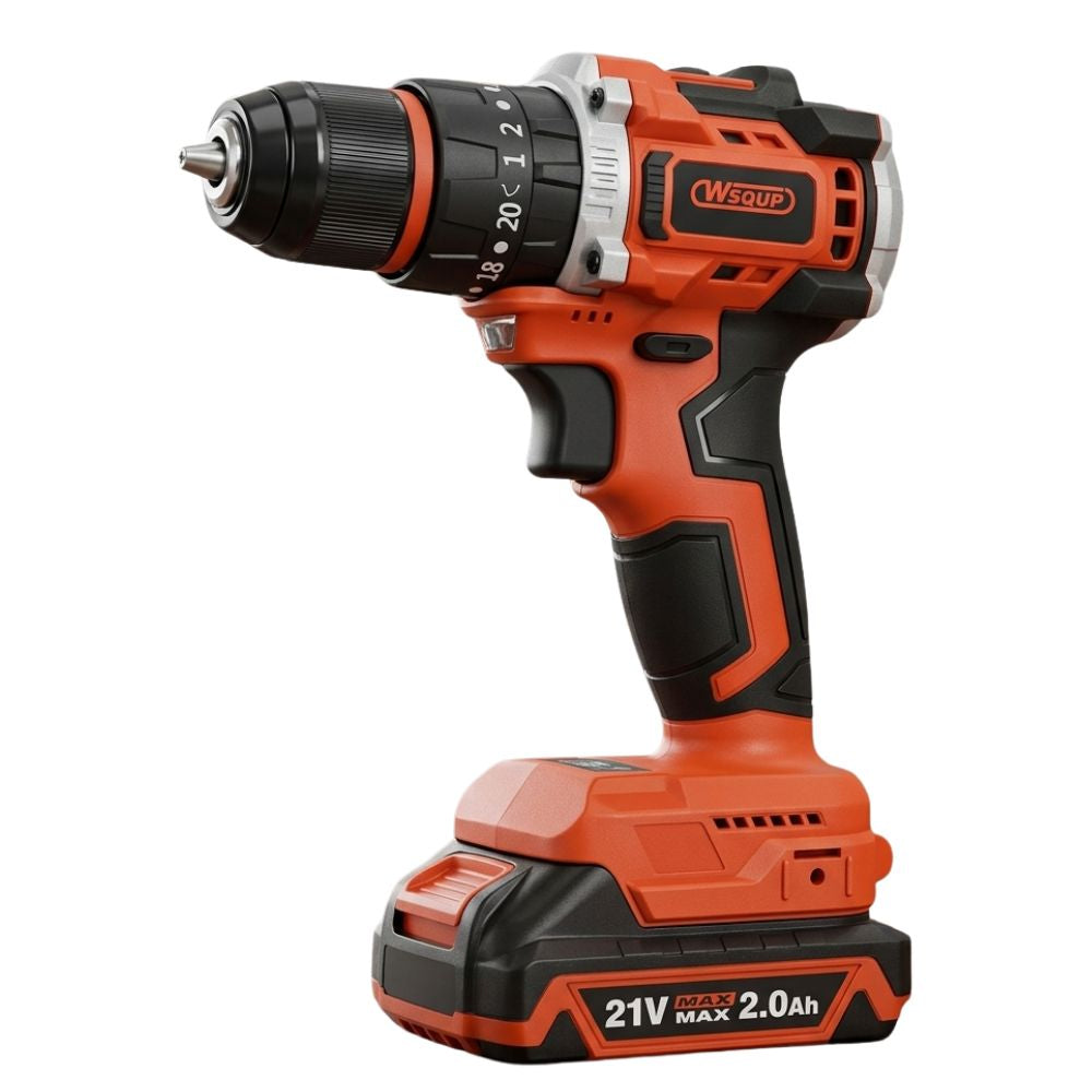 Wequp Taladro Inalambrico 3/8"(21V-50N.m)