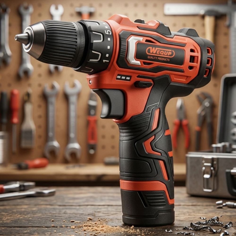 Wequp Taladro Inalambrico 3/8"(12V-30N.m)
