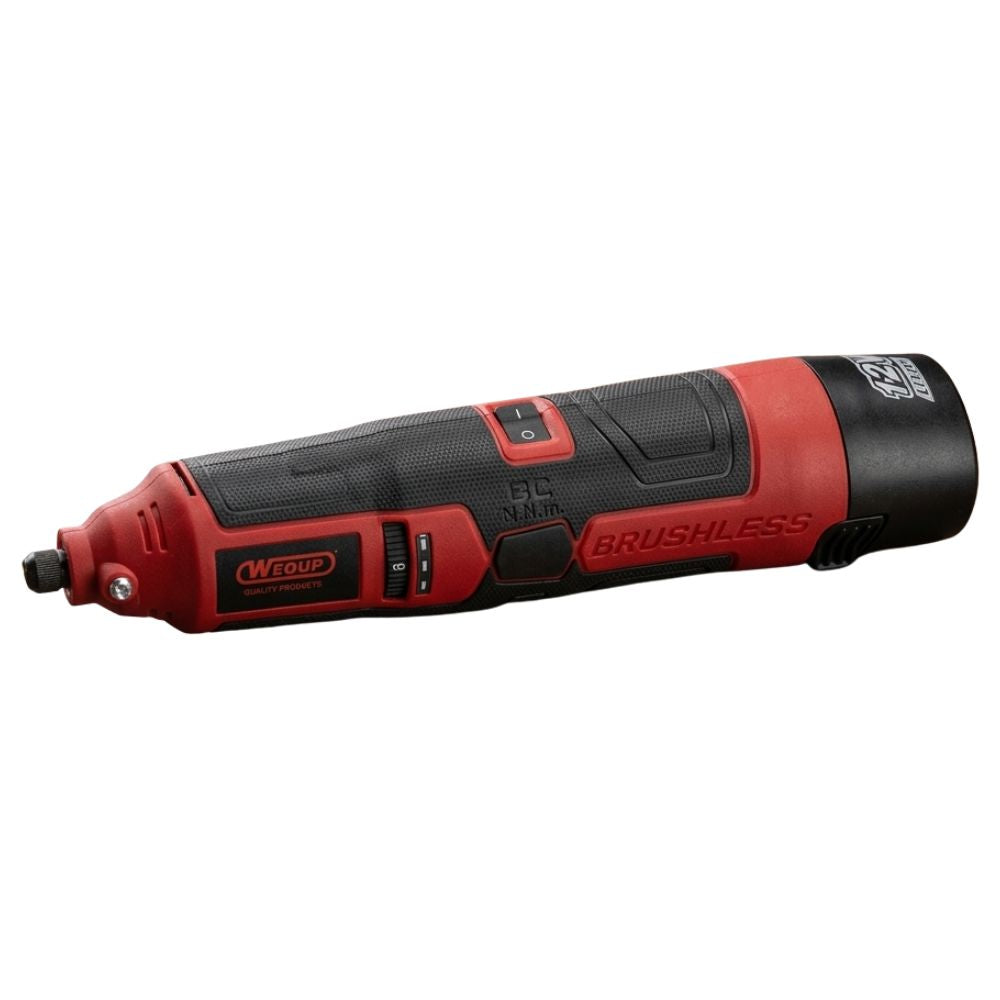 Wequp Fresadora Inalámbrica Con Mandril De 1/4"(12V)