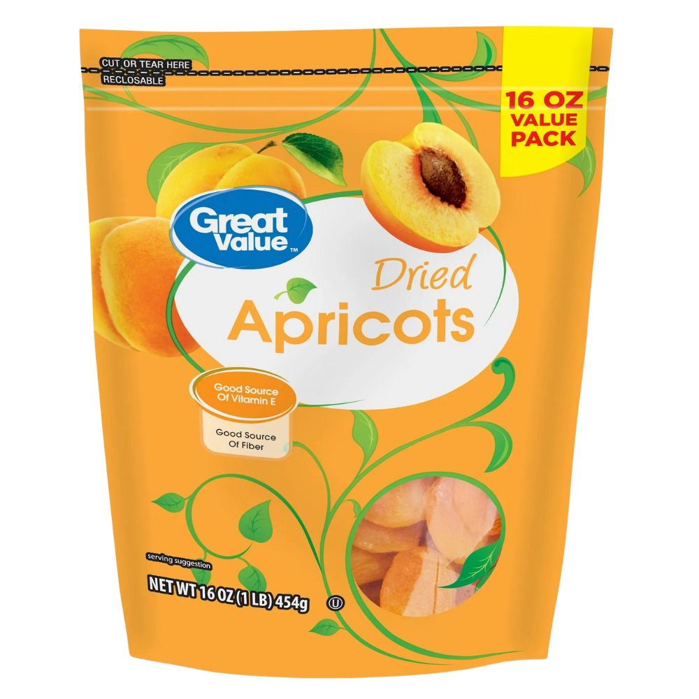 Great Value Dried Apricots Topper 454gr