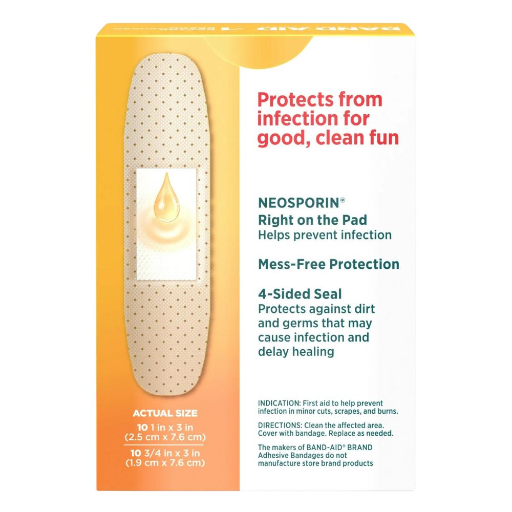 Curitas Band-Aid Con Neosporin Infection Defense 20 Und