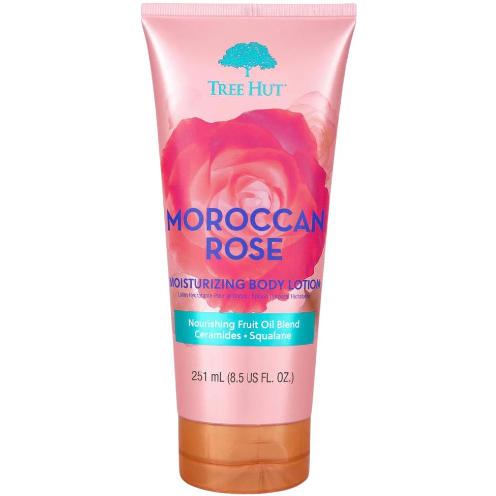 Tree Hut Moisturizing Body Lotion Moroccan Rose 251ml