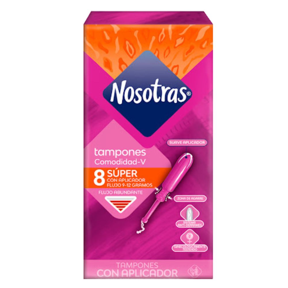 Nosotras Tampones Super Plus 8und