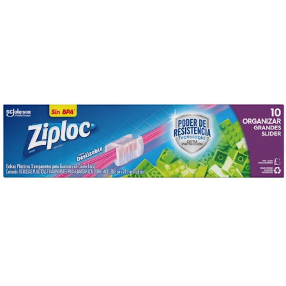 Ziploc Organizador Grande 10Und