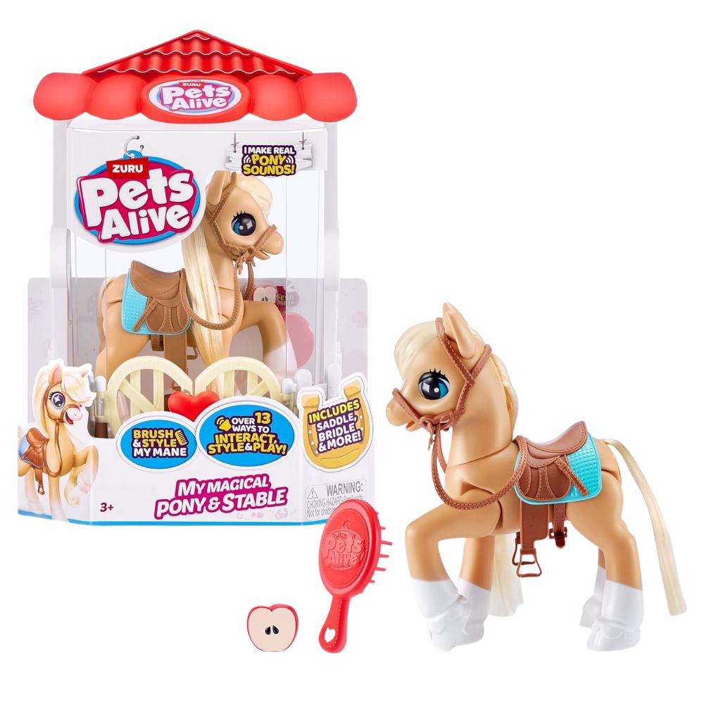 Zuru Pets Alive My Magical Pony & Stable 3+