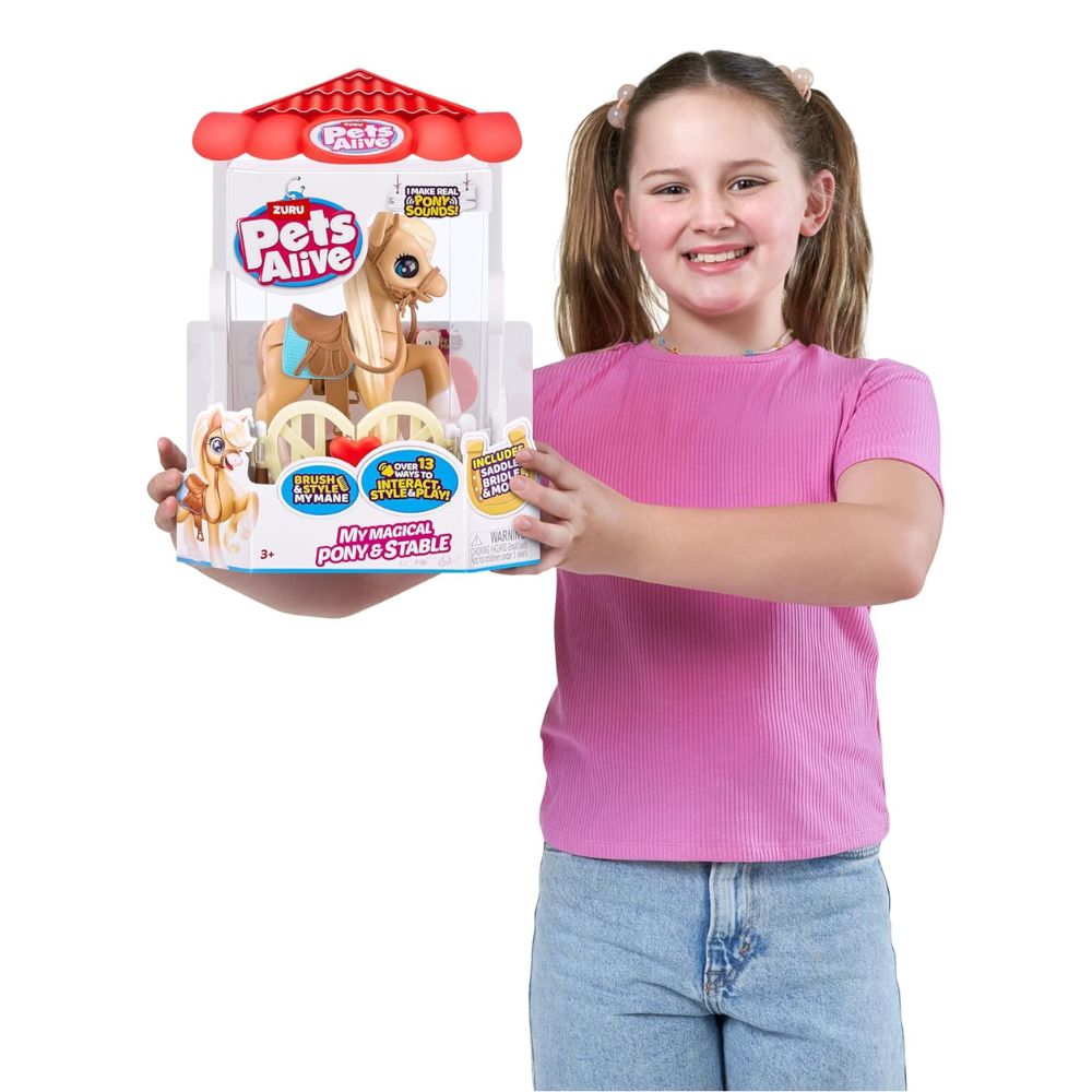 Zuru Pets Alive My Magical Pony & Stable 3+