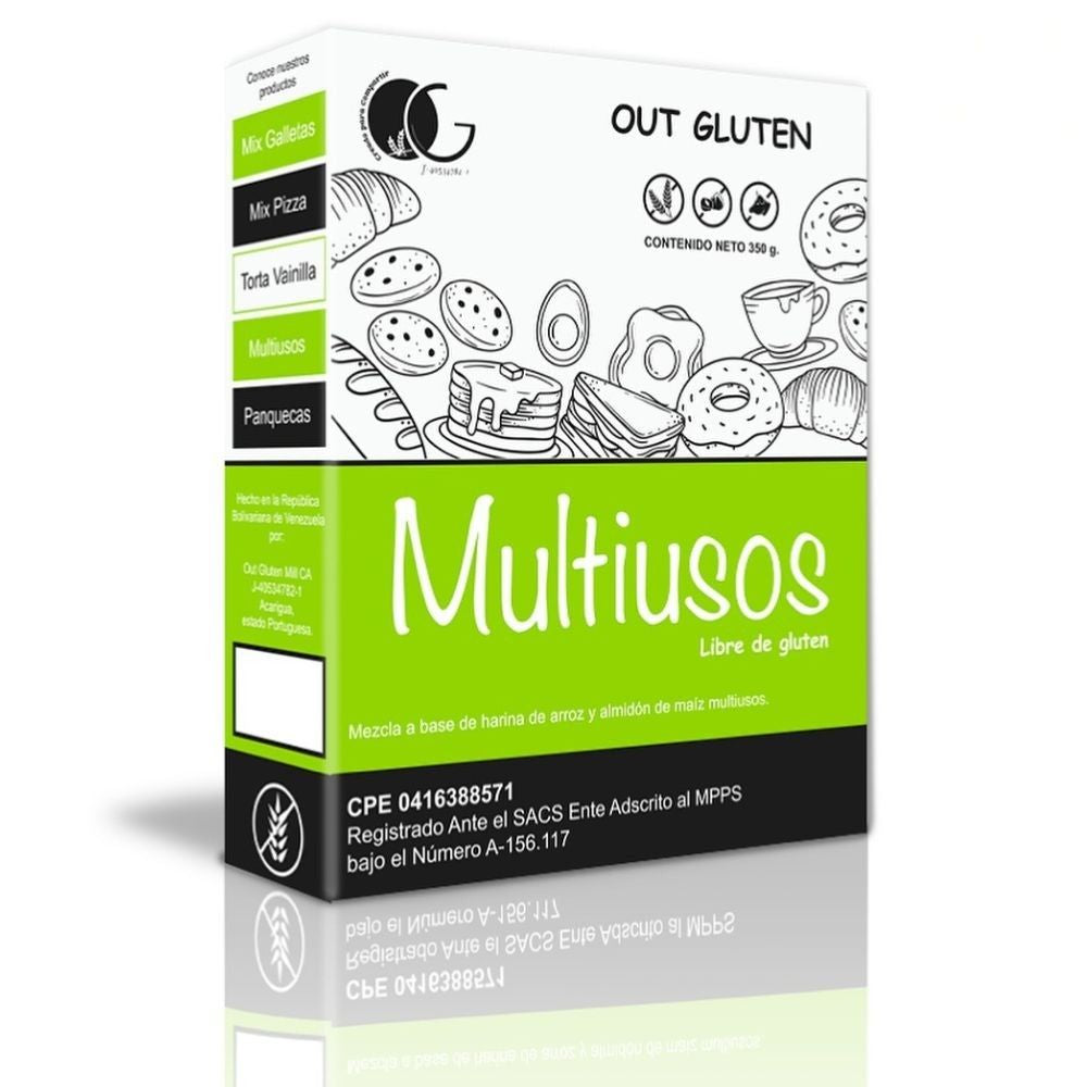 Out Gluten Harina Para Mezcla Multiusos 40gr