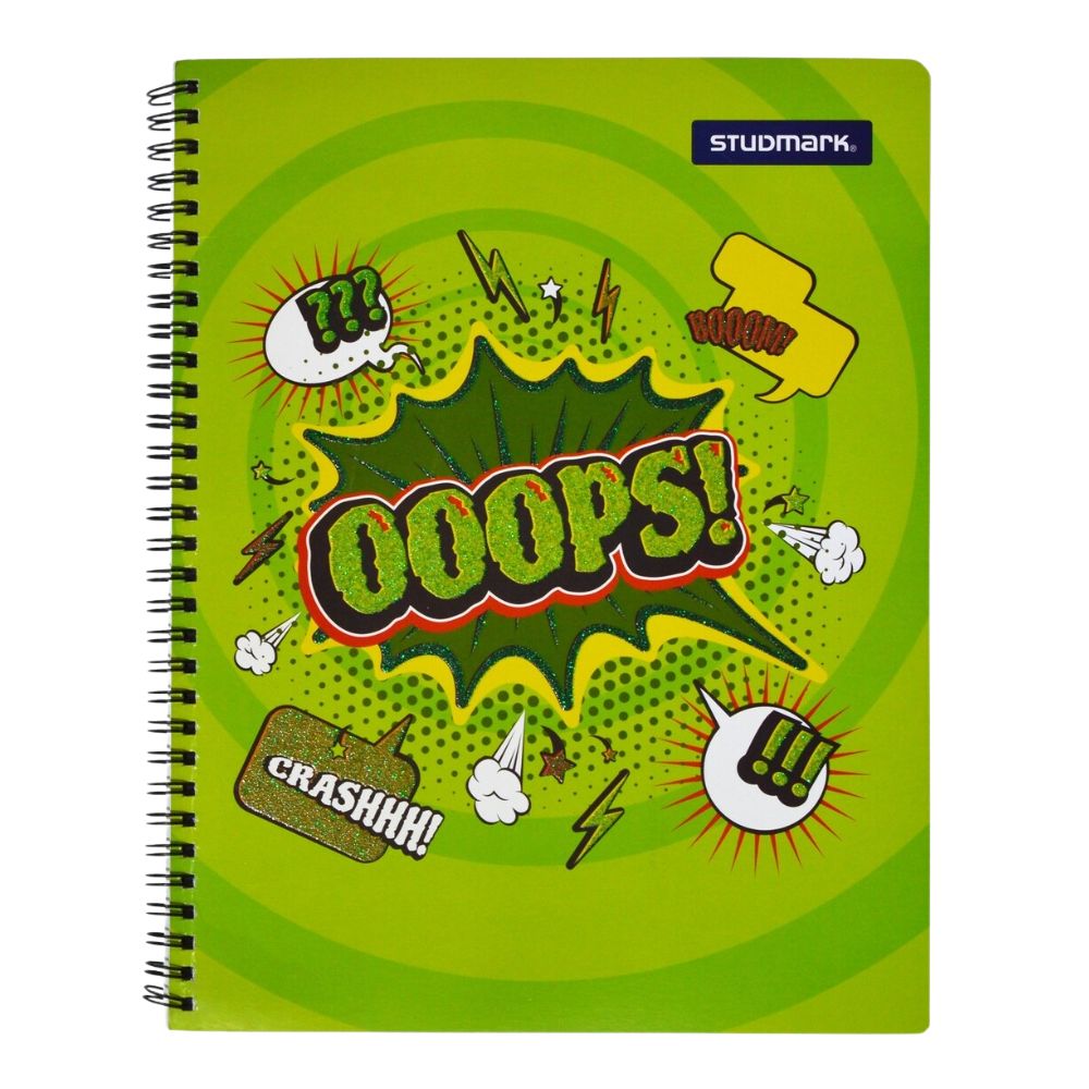 Studmark Libreta Con Espiral Una Linea 80 Hojas Modelos Varios