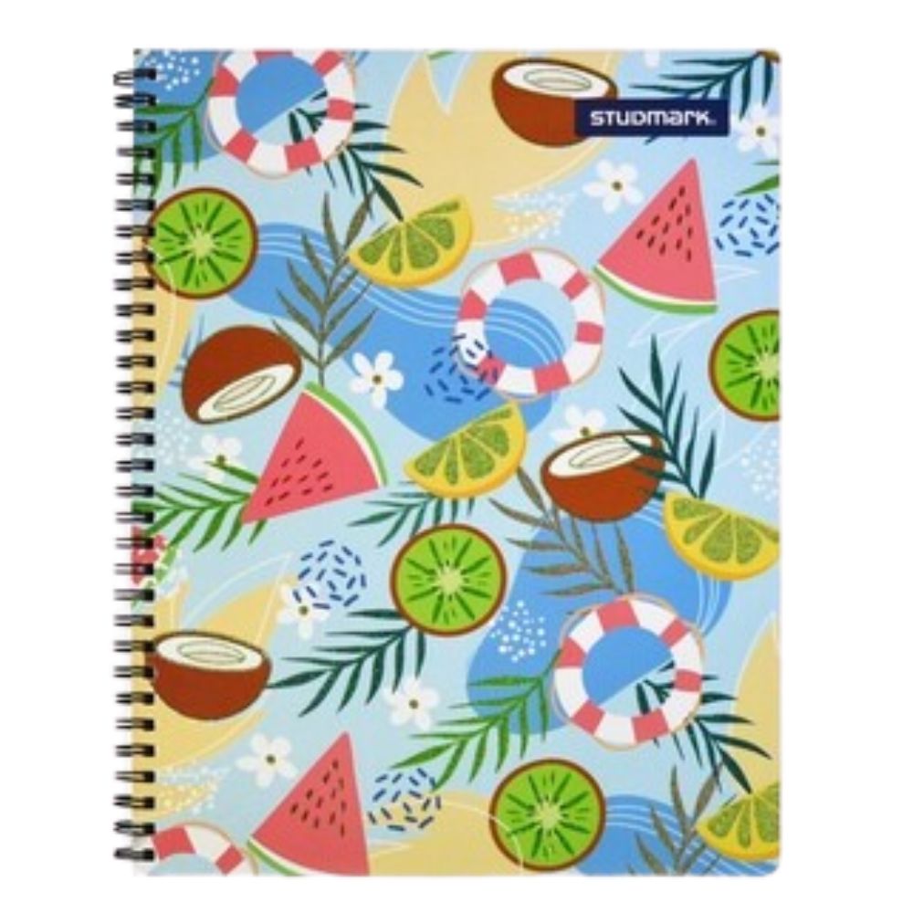 Studmark Libreta Con Espiral Una Linea 80 Hojas Modelos Varios