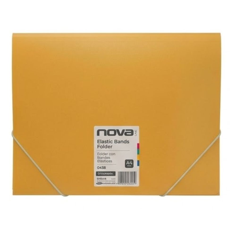 Studmark Novaline Carpeta con Bandas Elasticas A4 Colores Varios