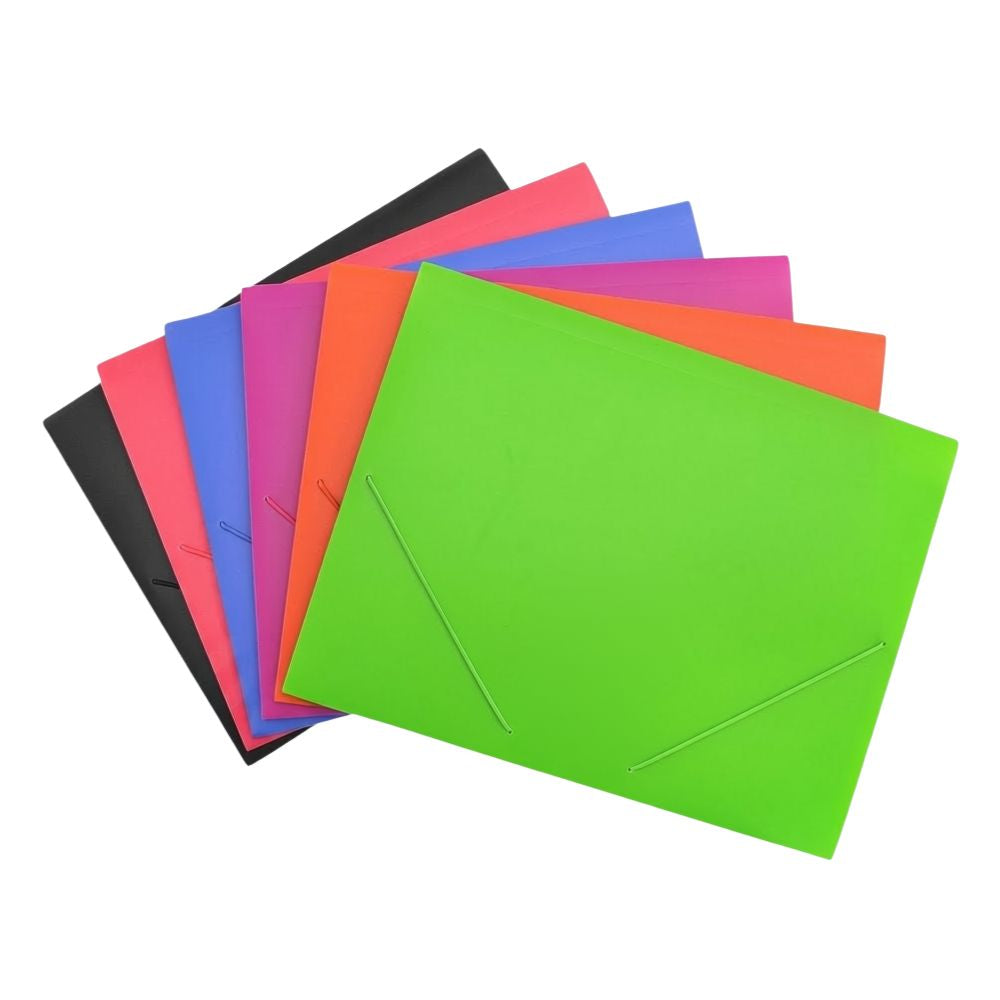 Studmark Carpeta Neonline con Bandas Elasticas A4 Colores Varios
