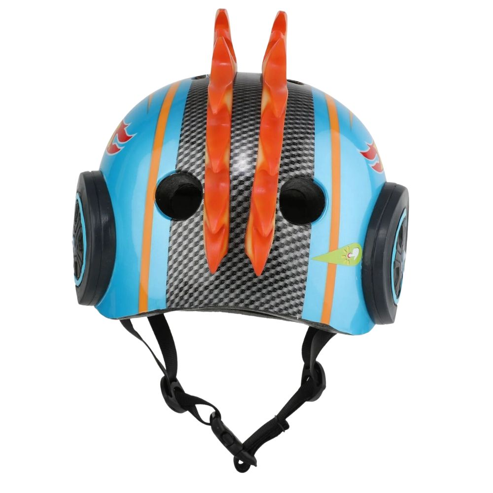 Hotweels Casco para Bicicleta con Luz Led 5 a 8 años