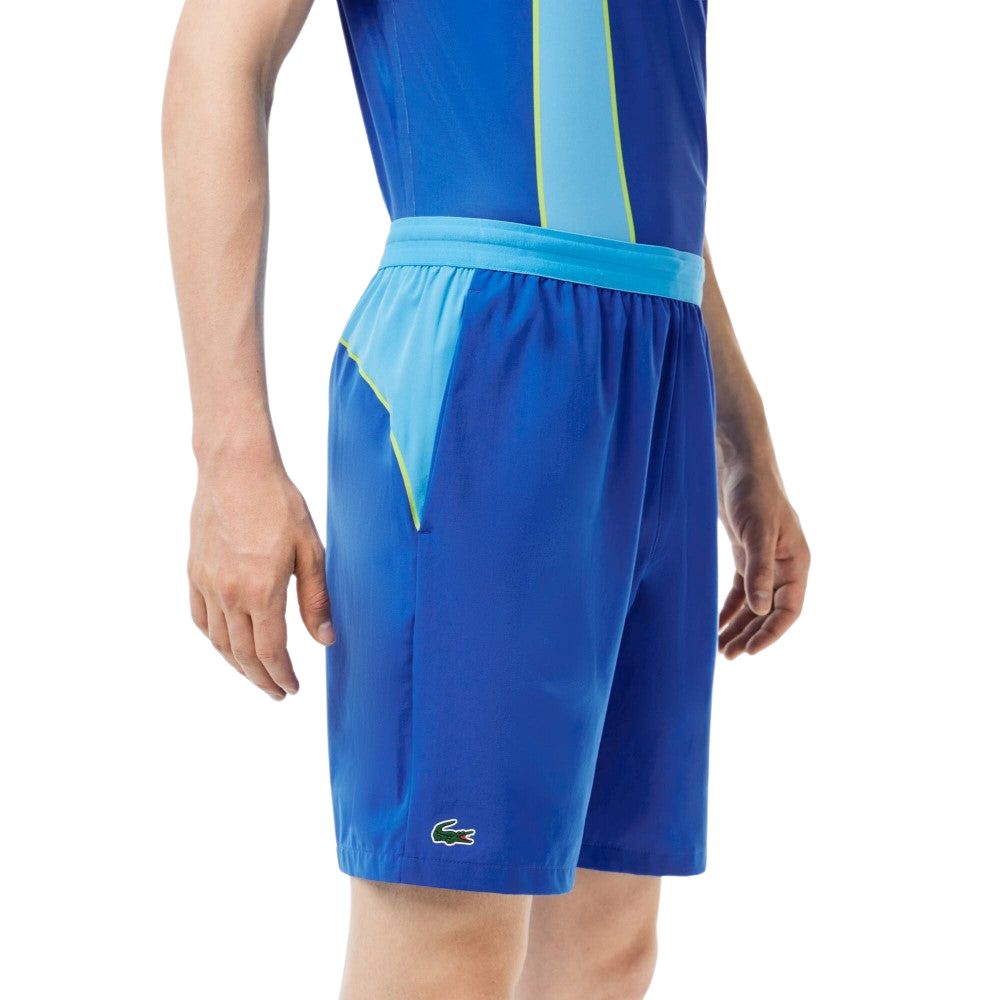 Lacoste Short Deportivo para Caballero color azul