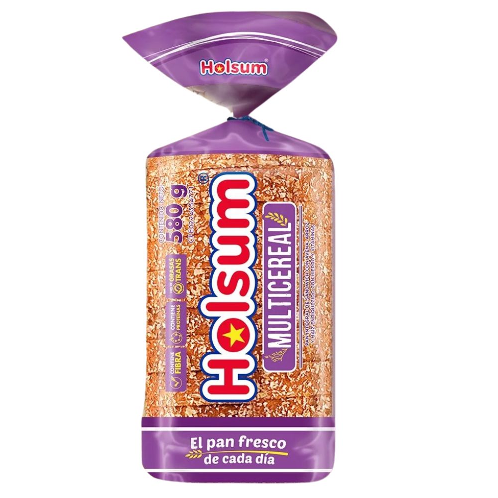 Holsum Pan Blanco  Multicereales 580gr