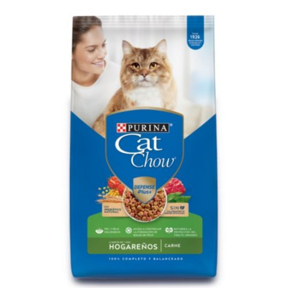 Purina Cat Chow Hogareño Sin Colorantes Carne 1.5kgr