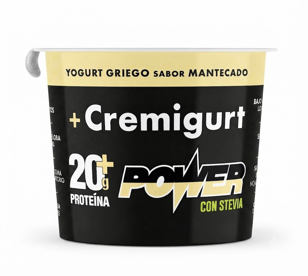 Cremigurt Yogurt Griego POWER Sabor Mantecado 150g