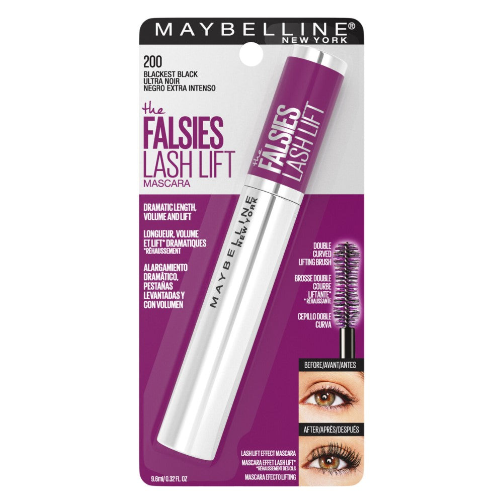 Maybelline Mascara de Pestañas the Falsies Lash Lift  N*202 Very Black 9.6 ml