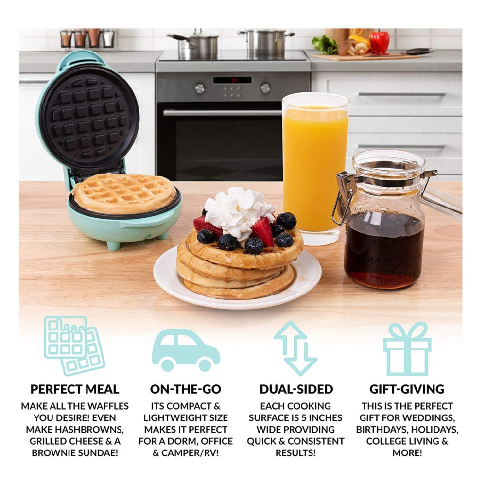 Waffle Maker MyMini  Redonda Color Verde I’m