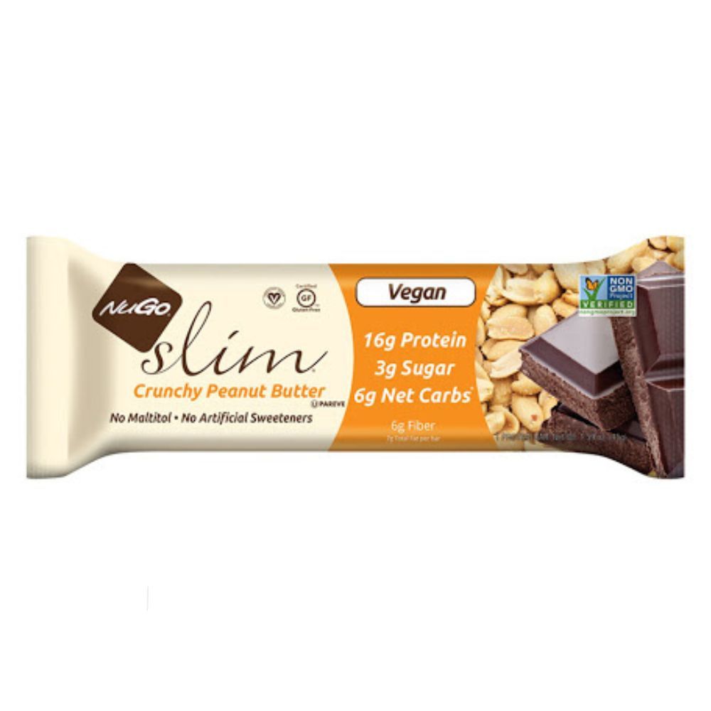 NuGo Barra De Proteina Crema De Mani 45gr