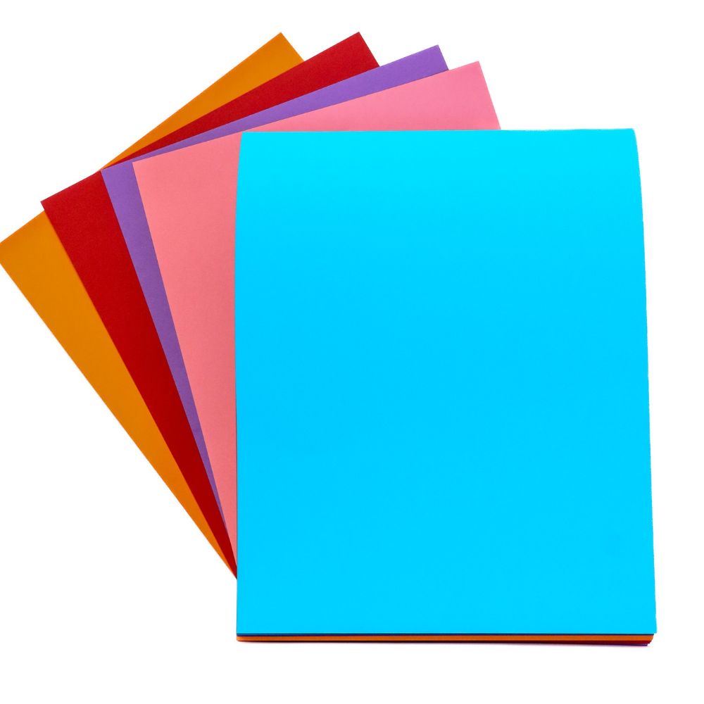 Ofimak Block De Cartulina Escolar Colores Surtidos 50 Hojas