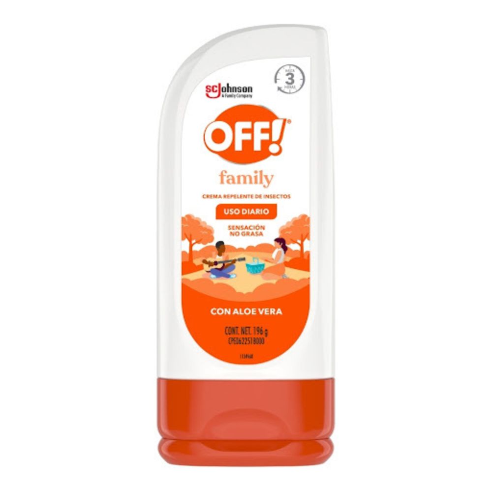 Off Repelente Crema Family 196ml