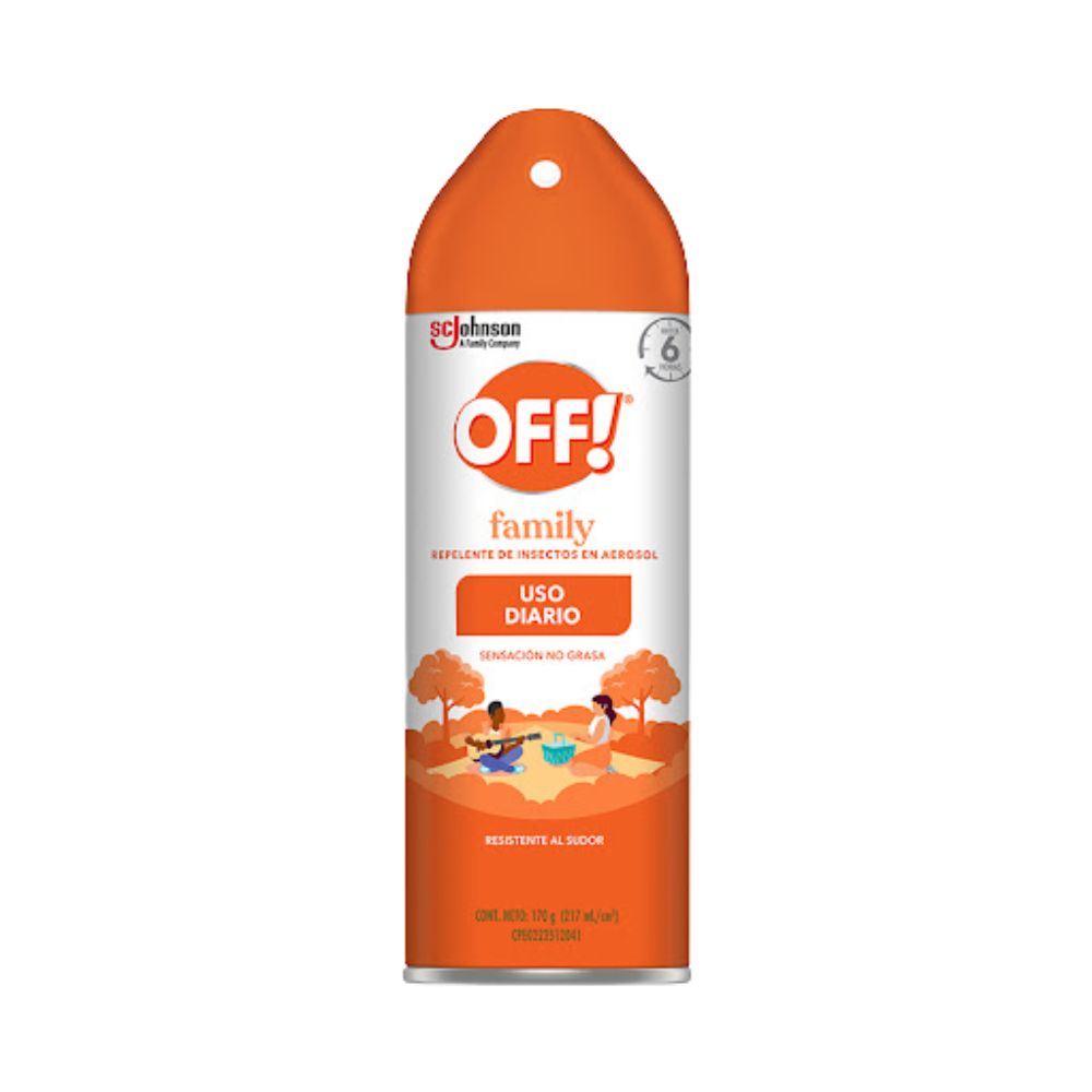 Off Repelente Aerosol Family 170gr