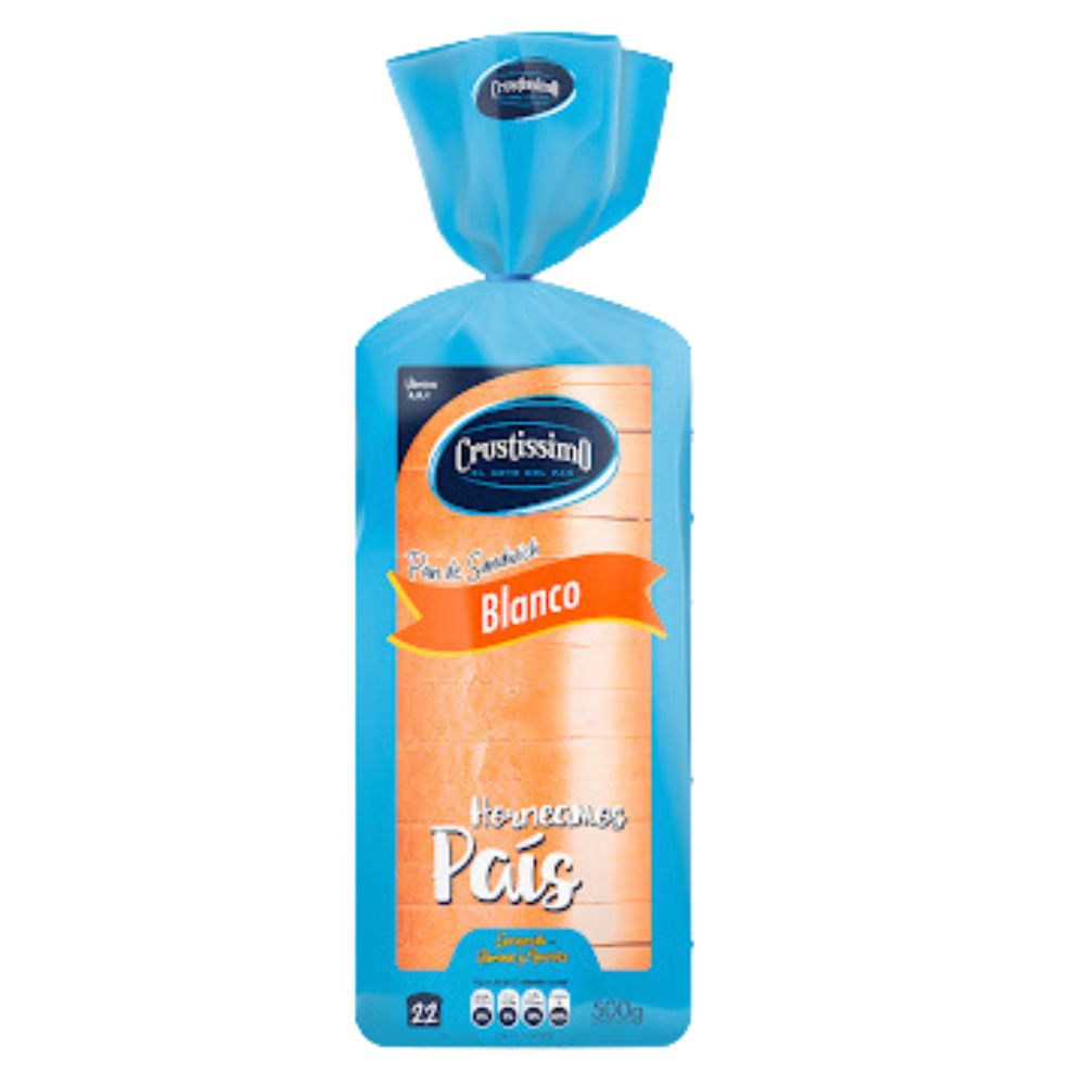 Crustissimo Pan Blanco 500 gr