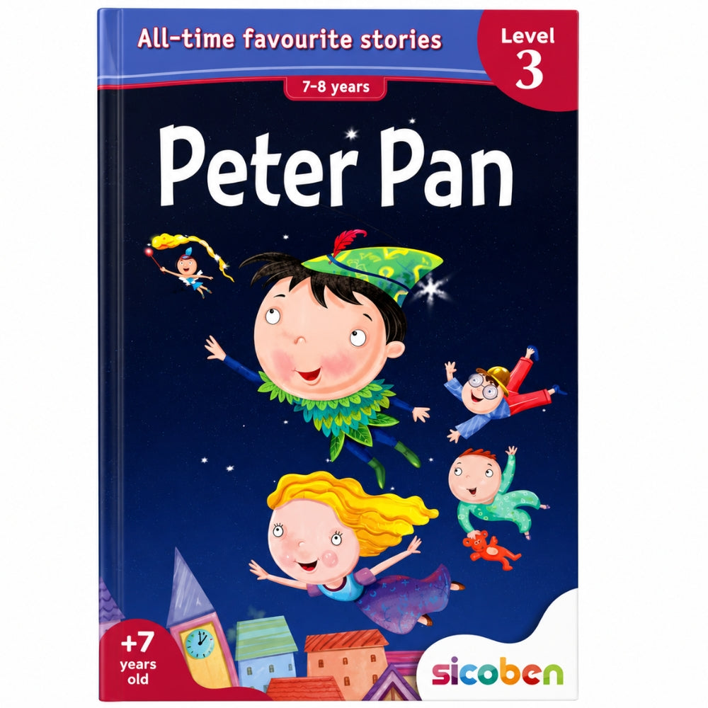 Sicoben "Peter Pan" Coleccion All-Time Favourite Stories Level 3 7+