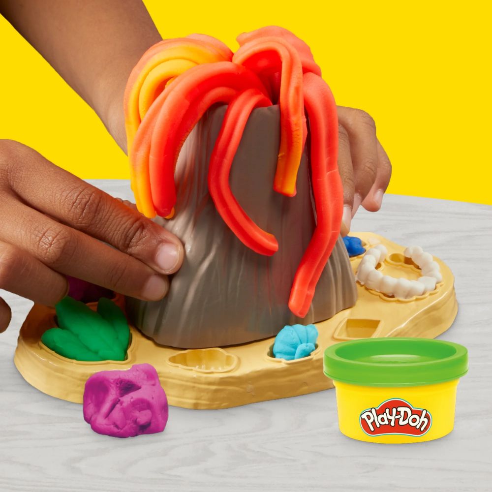 Hasbro Play-Doh Volcano Treasure Adventure 3+