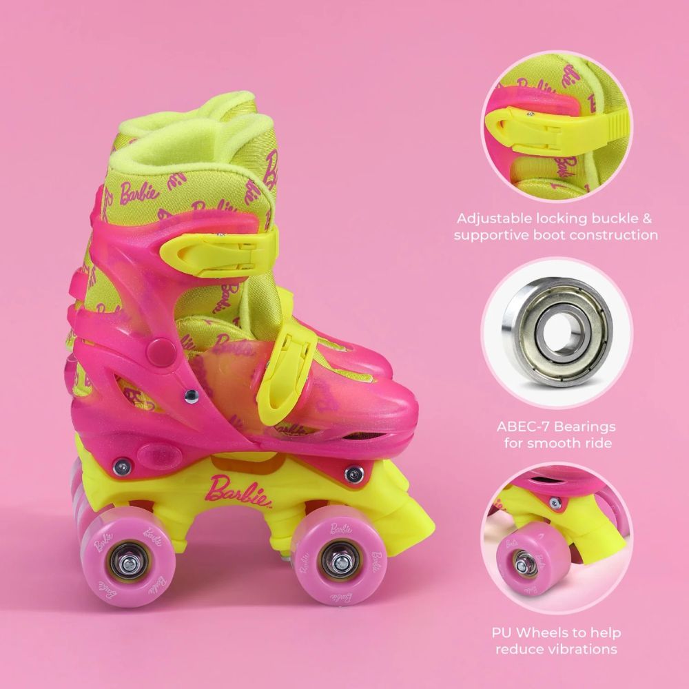 Barbie 2 in 1 Roller Skates Sizes 3-6