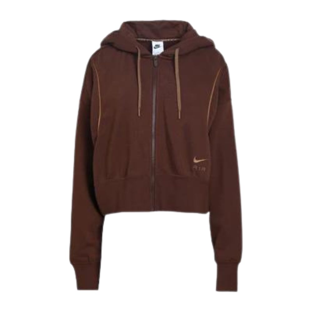 Nike Sweater de Algodón Oversized Fit Para Damas Color Marron