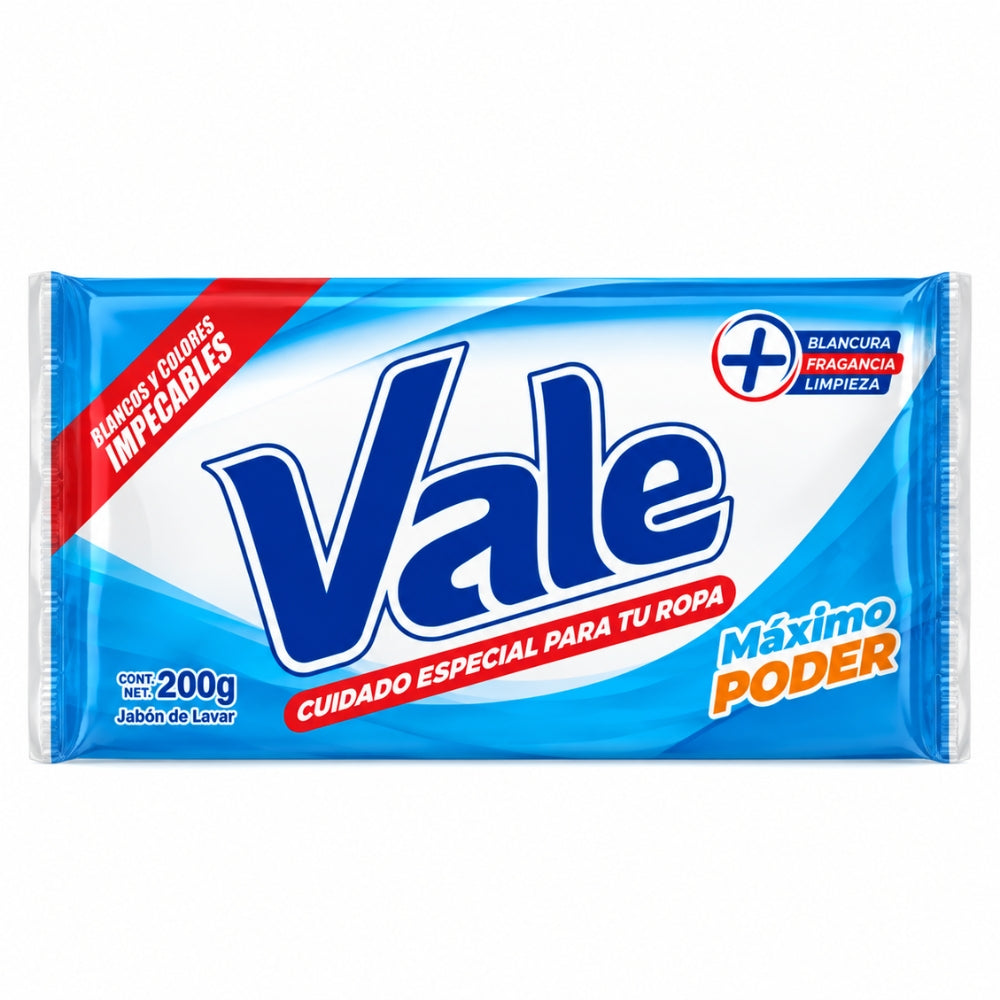 Vale Barra de Jabón de Lavar 200 gr