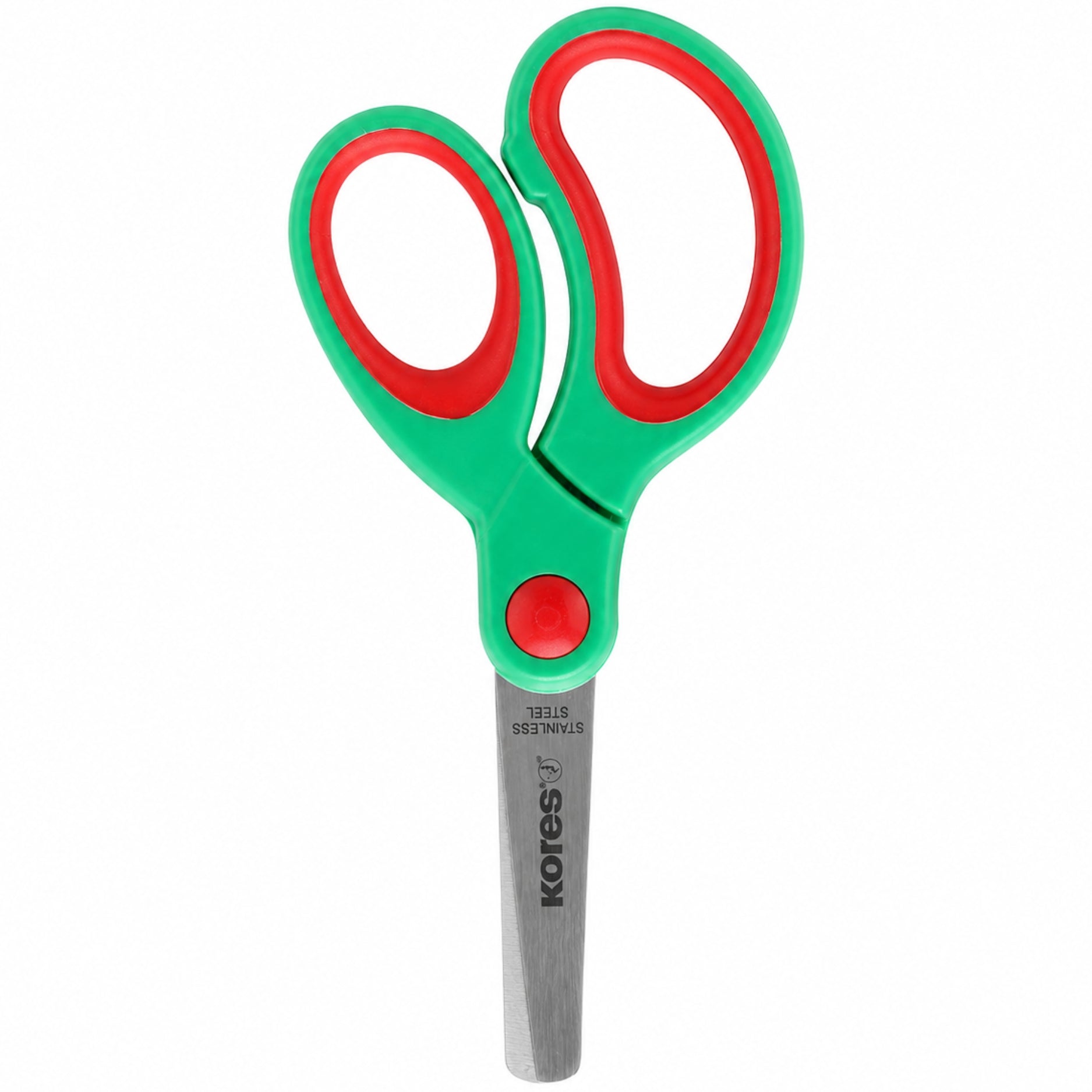 Kores Tijera Escolar SoftGrip 130mm Redonda 1 Und 6 Opciones