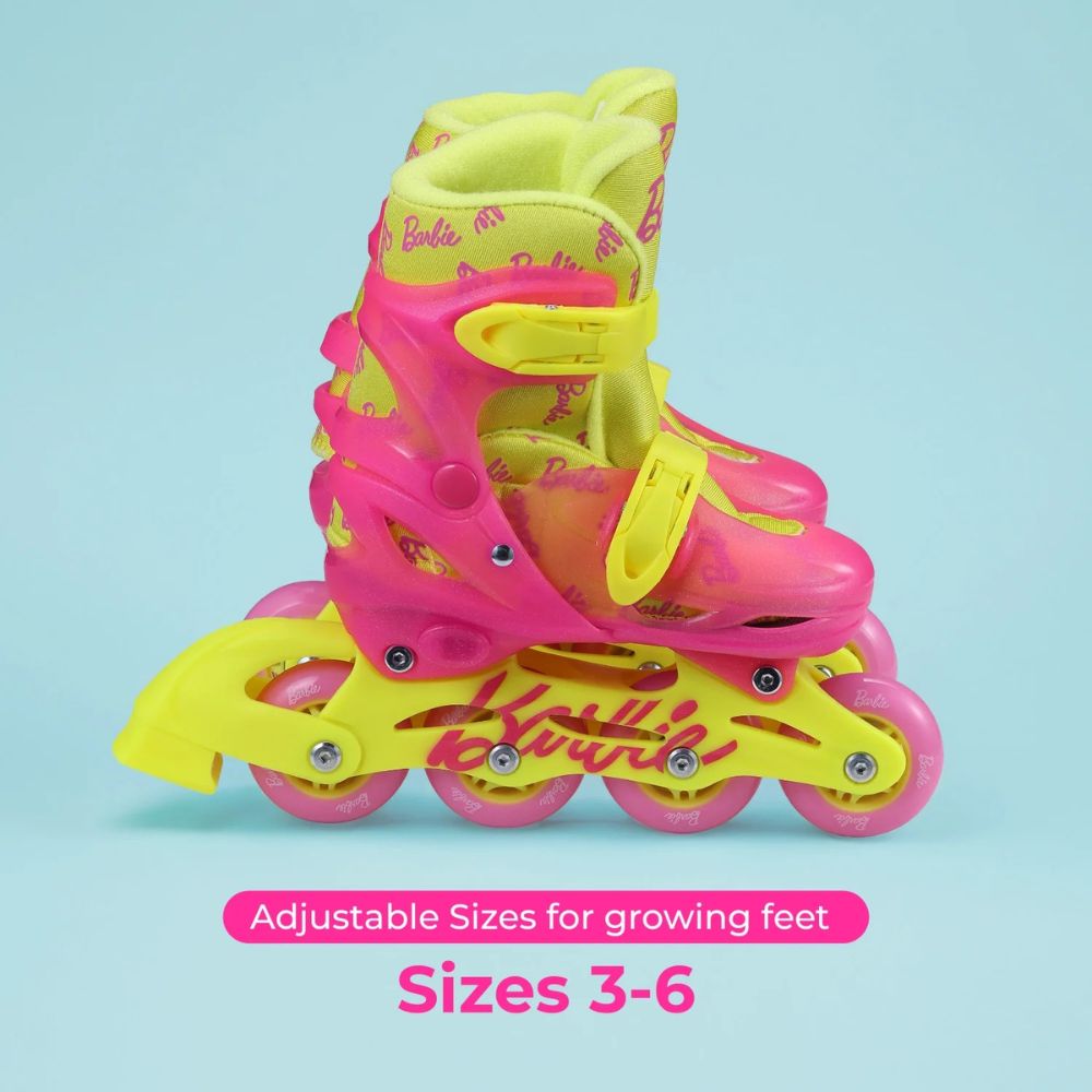 Barbie 2 in 1 Roller Skates Sizes 3-6