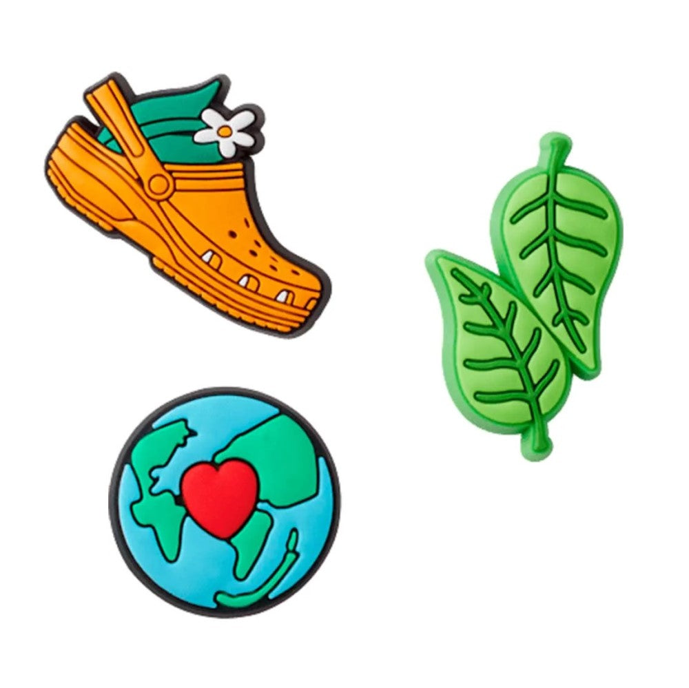 Crocs Jibbitz 3 Pack Happiest Nature