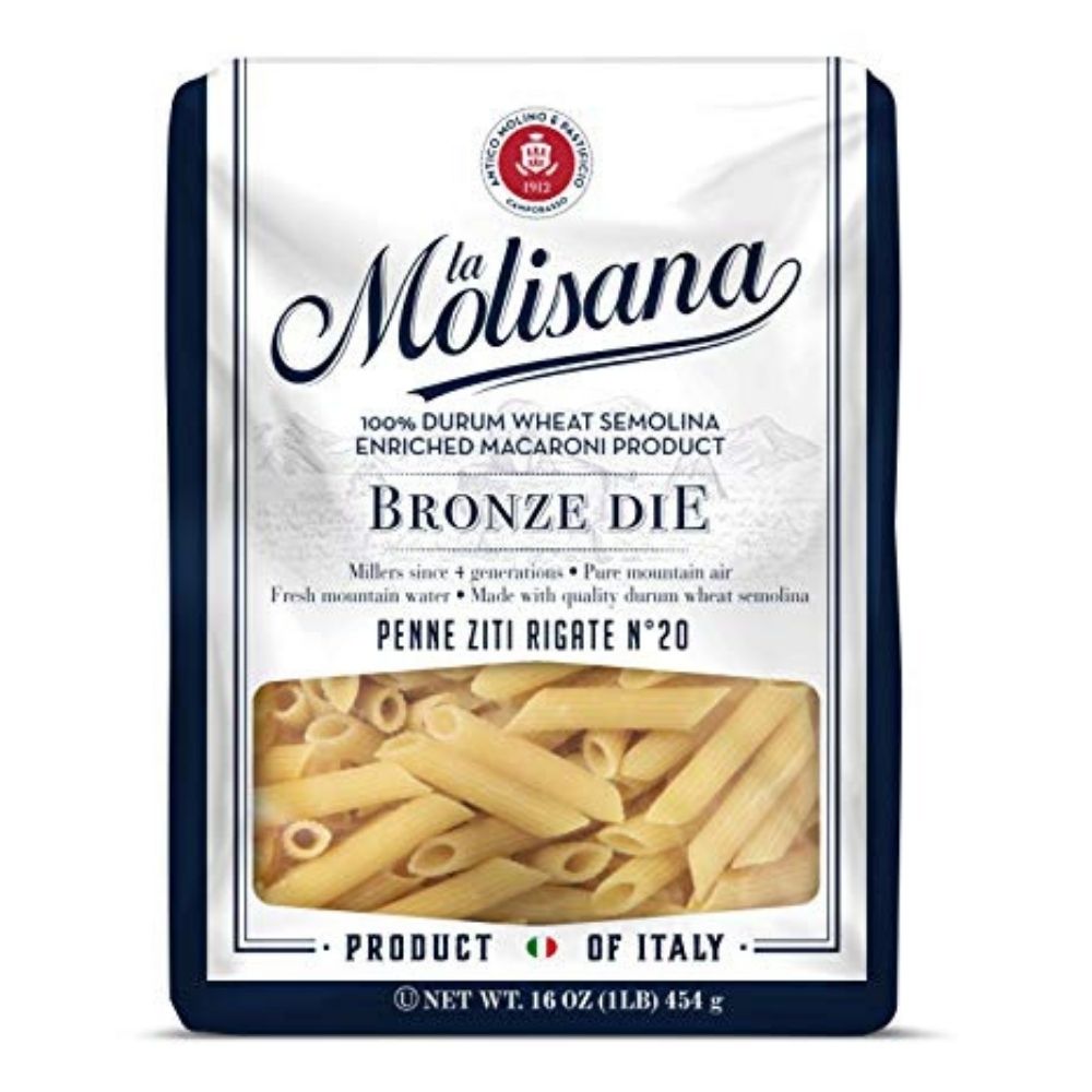 Pasta La Molisana Bronze Die Penne Ziti Rigate No 20 454gr