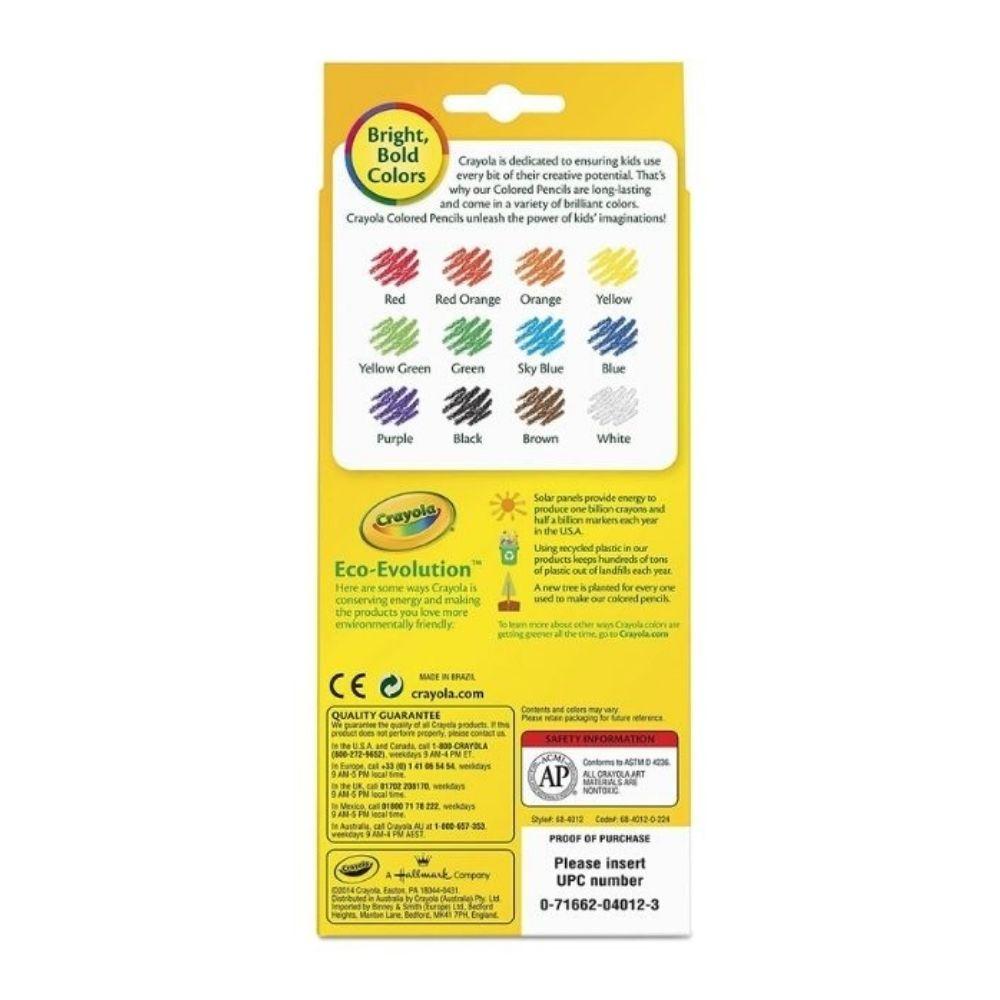 Crayola Colores Long 12 Piezas - Madison Center