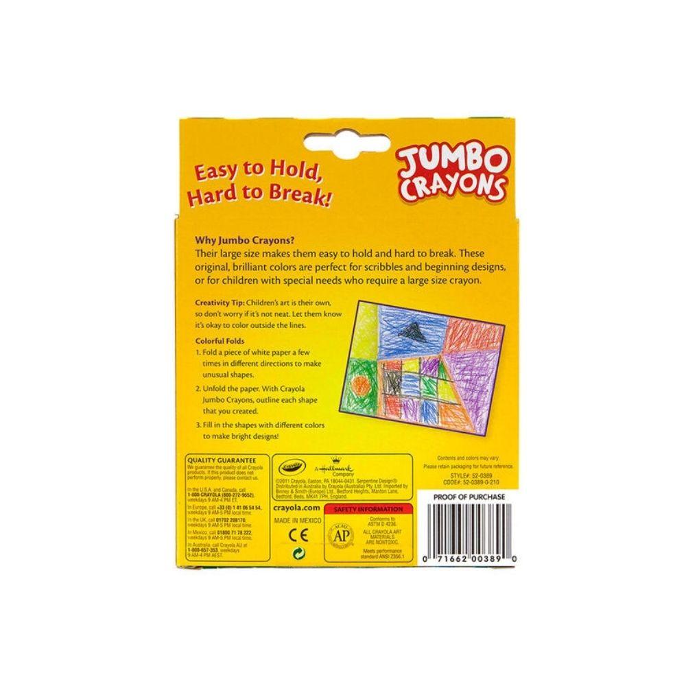 Crayola Creyones Jumbo 8 Piezas - Madison Center