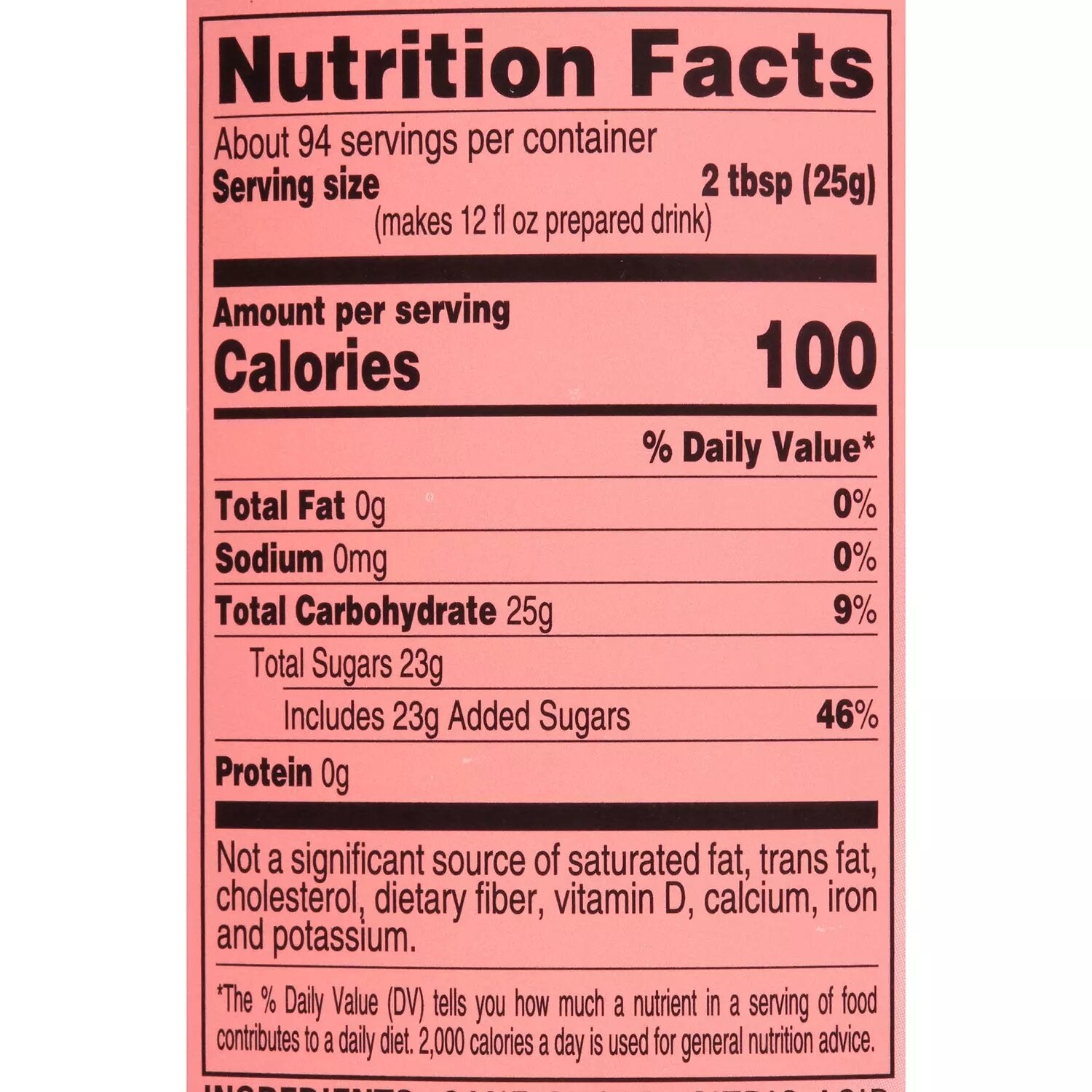Iced Tea Mix 4C Peach 2.34kg - Madison Center