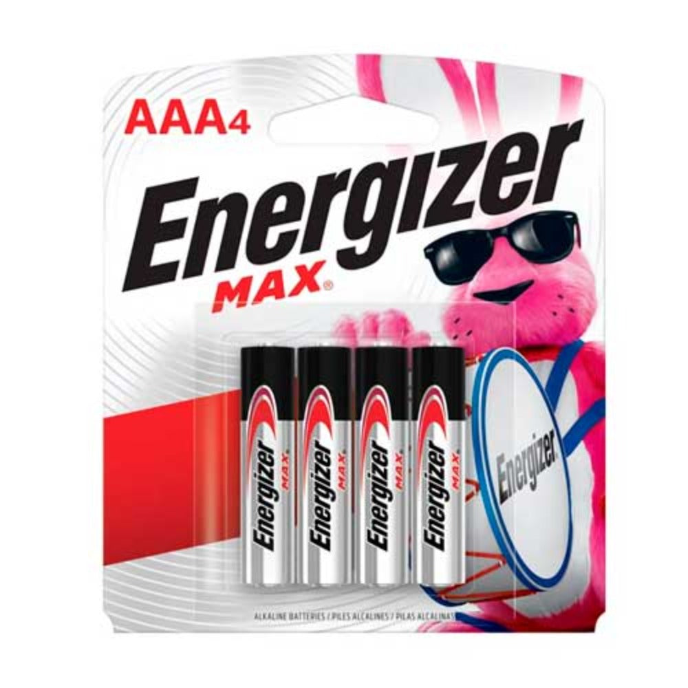 Baterias Energizer Max AAA 4 Und
