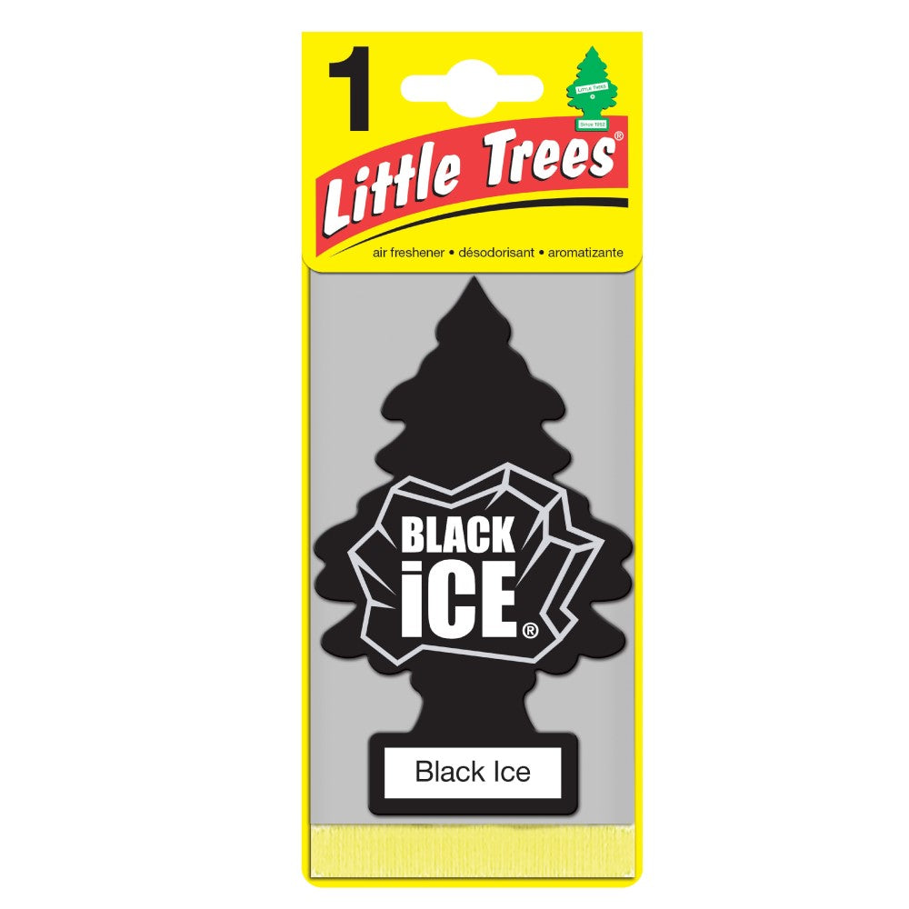 Ambientador Little Trees Para Autos Black Ice
