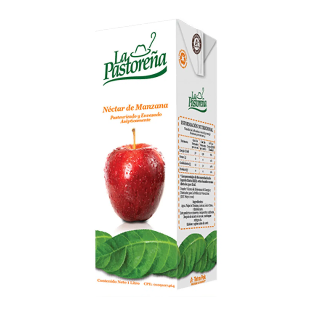Jugo de Manzana La Pastoreña 1 Litro
